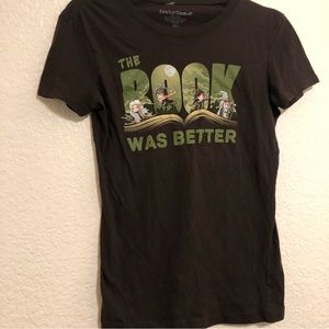 Tee turtle Harry Potter Brown Graphic TShirt